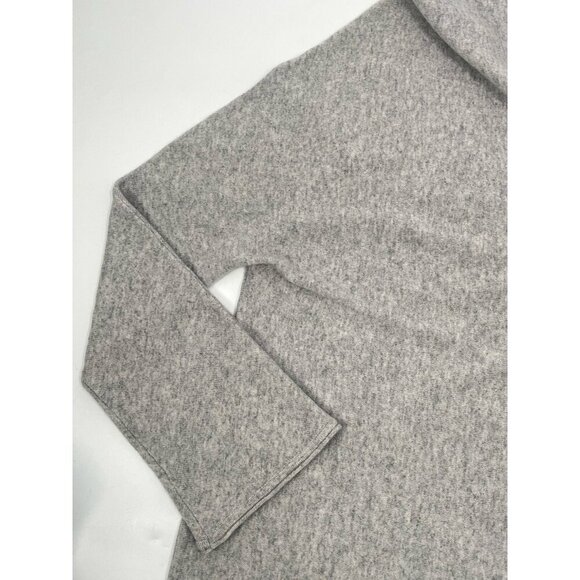 Vineyard Vines Gray Cashmere One Shoulder Sweater Sz L NWT - Picture 3 of 7